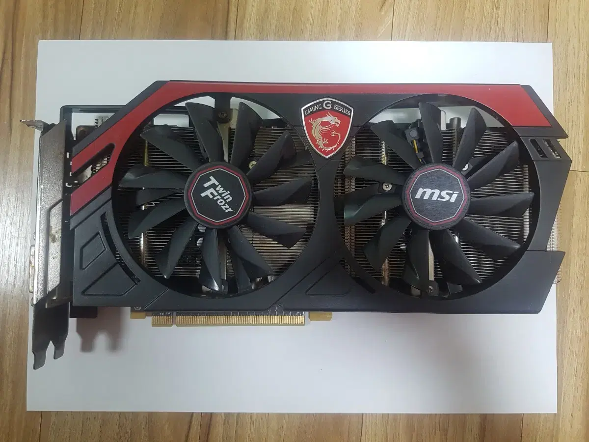 MSI GTX 760 TF DDR5 2GB OC 그래픽카드 팝니다